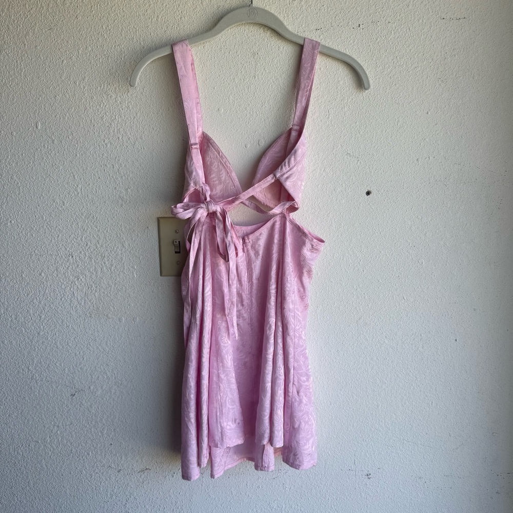 For Love & Lemons Alice Mini Dress Pin Jacquard size S - Picture 6 of 9